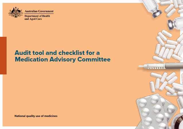 Cover image Audit tool and checklist for a Medication Advisory Committee (MAC)