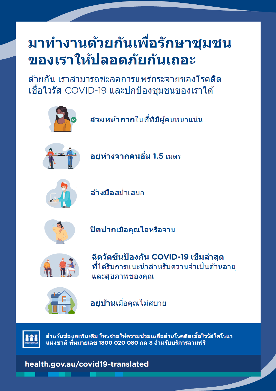 รักษาชุมชนของเราให้ปลอดภัย