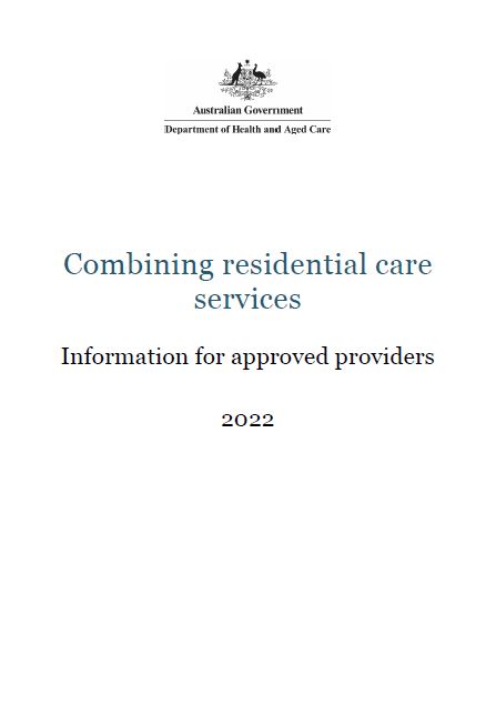 Guide to Combining Aged Care Services
