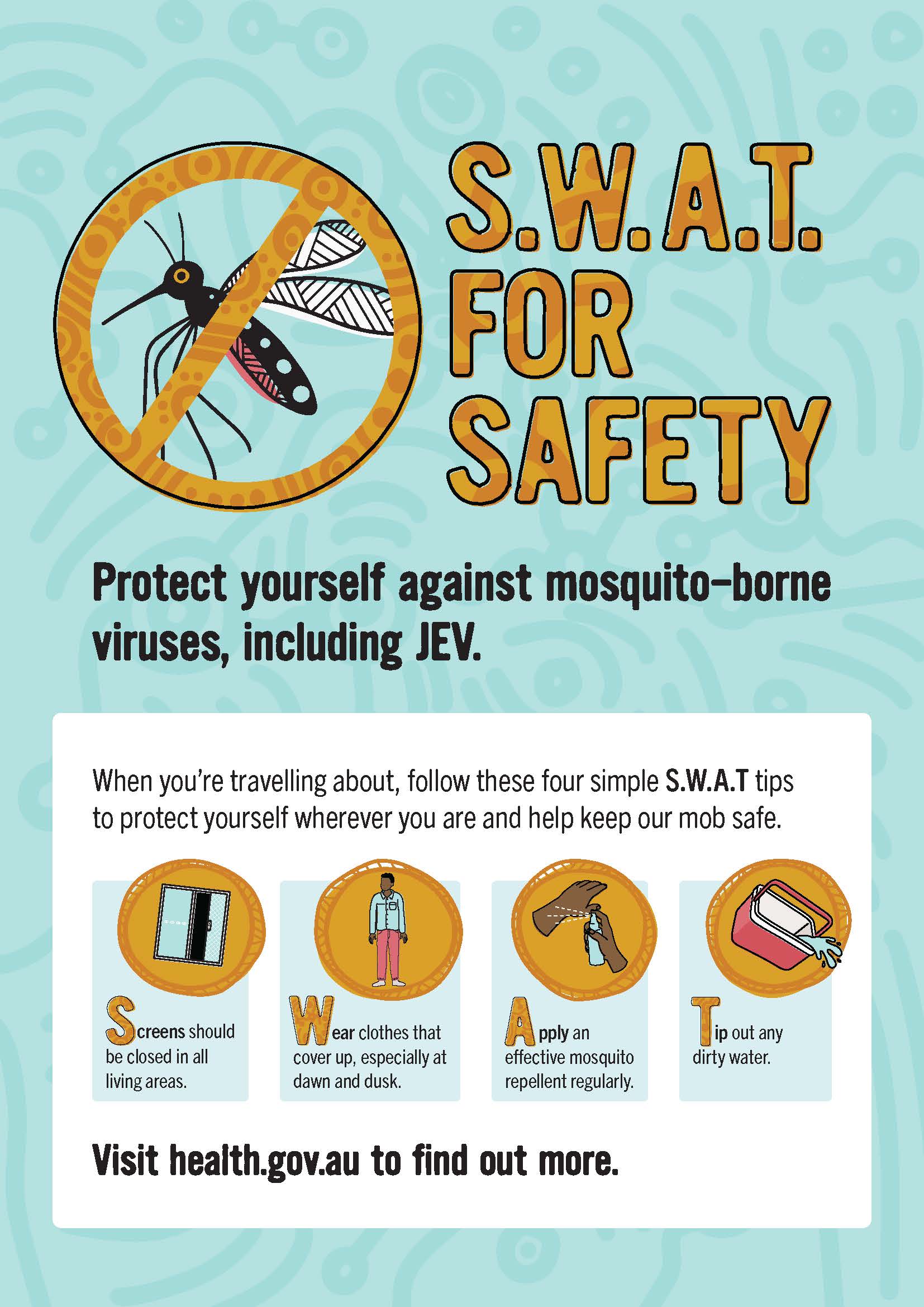 SWAT for safety poster