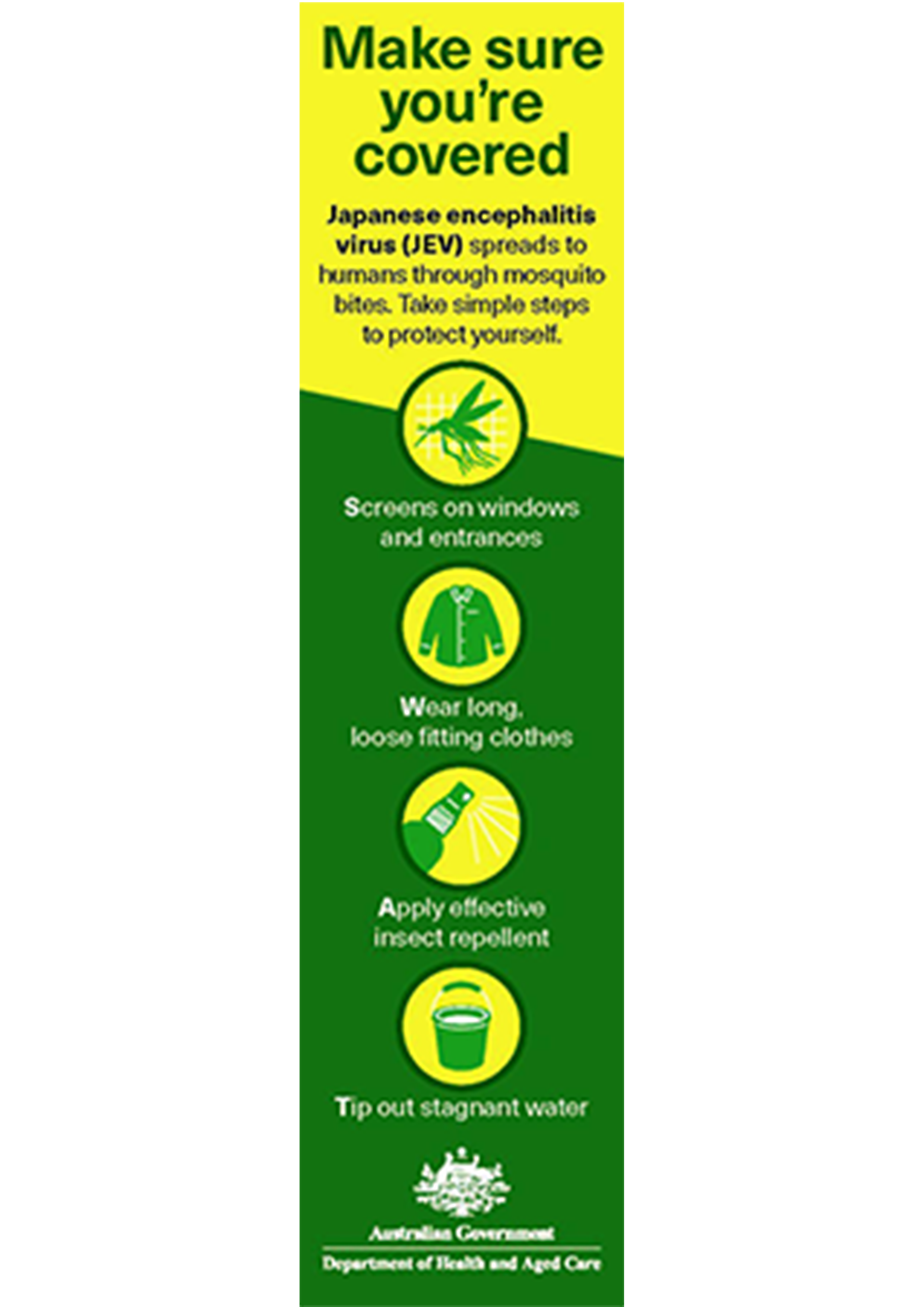 Japanese encephalitis virus (JEV) – Make sure you're covered – Bookmark