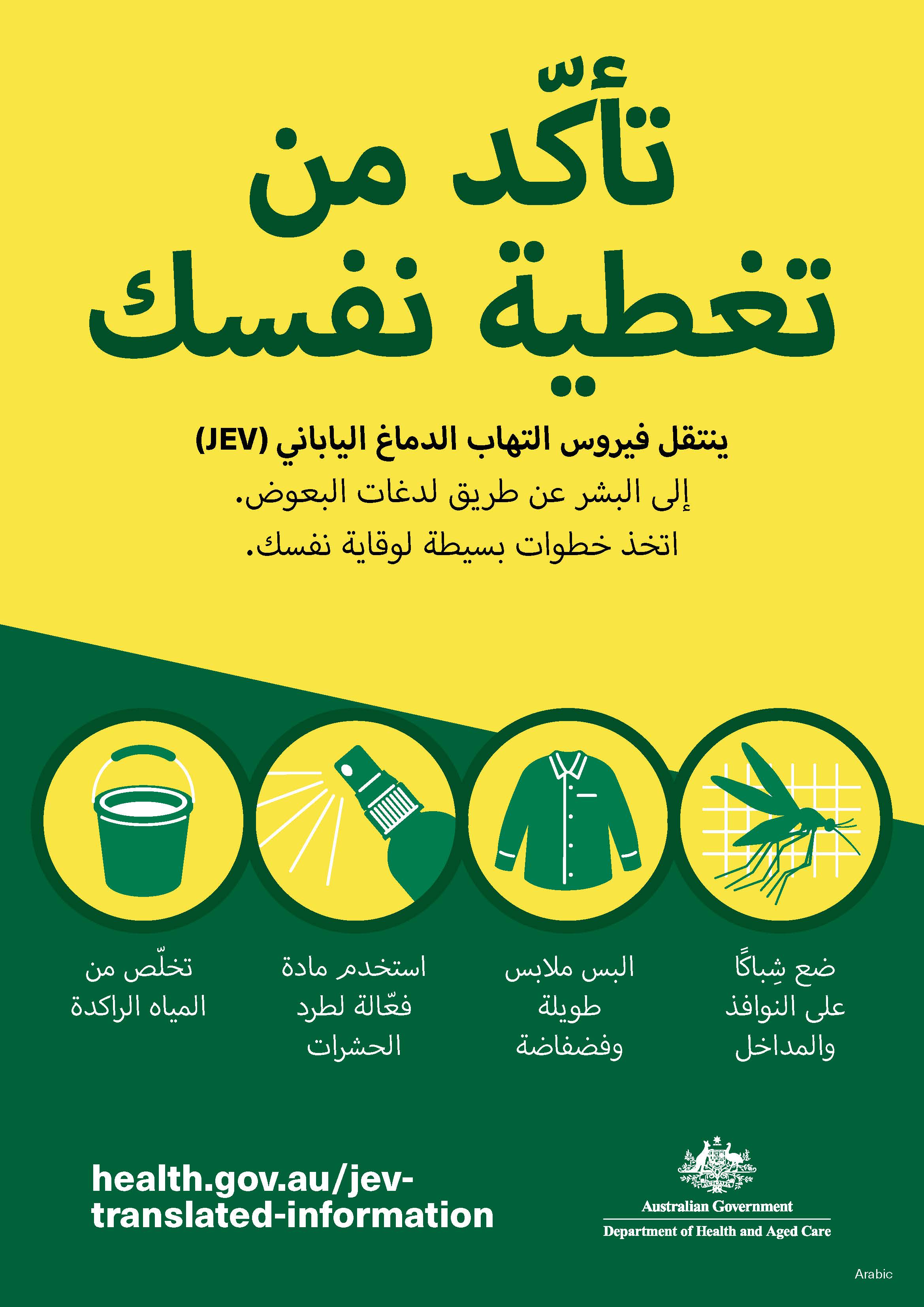 تغطية نفسك تأكّد من