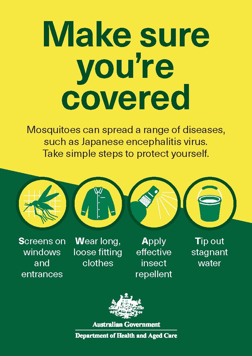  Japanese encephalitis virus – Public relations material