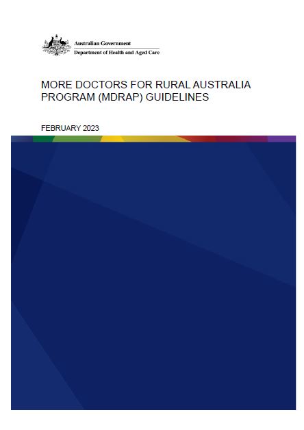 More Doctors for Rural Australia Program guidelines