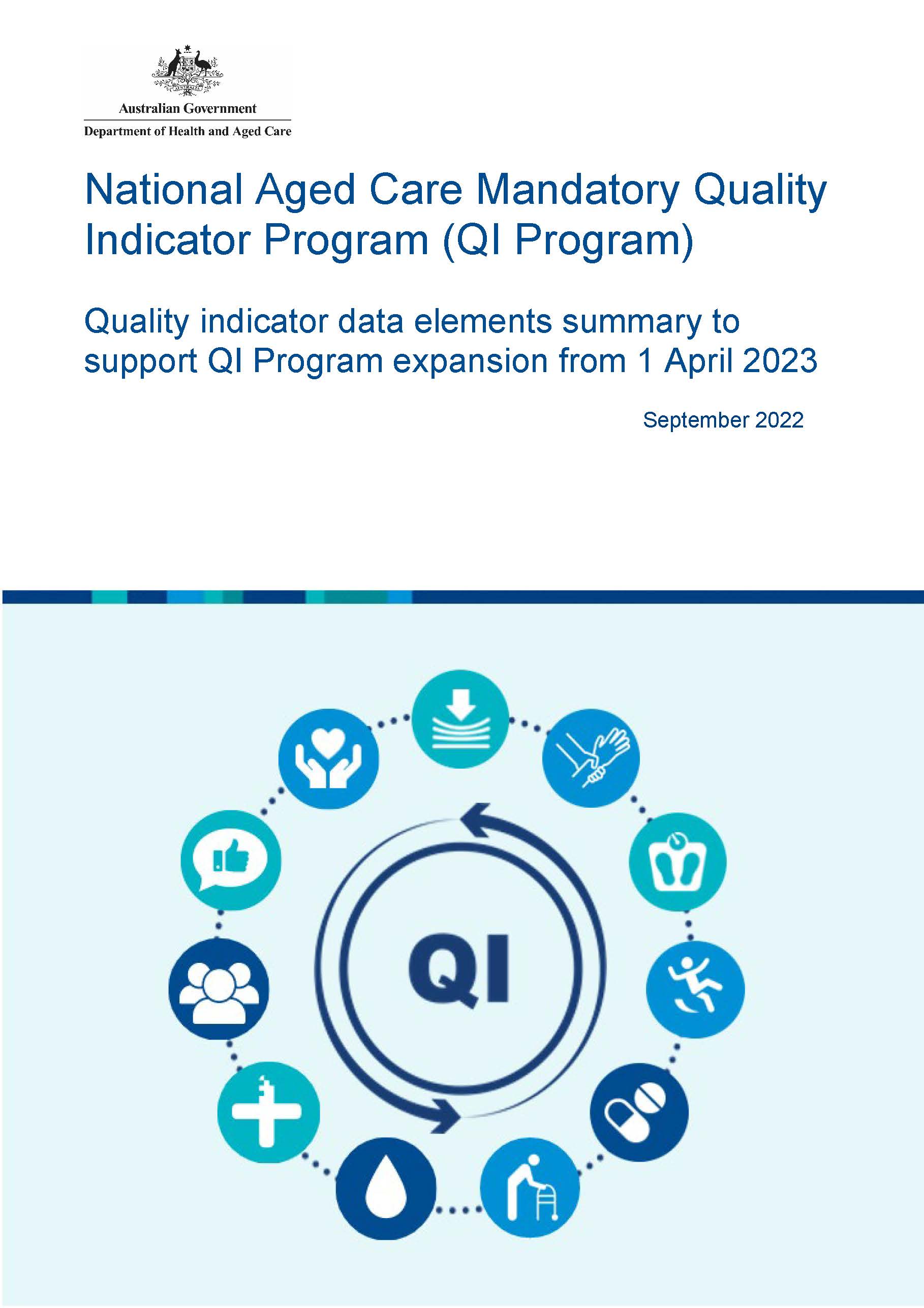 QI Program data elements summary