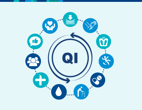 QI program logo