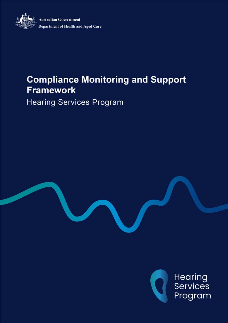 Hearing Services Program compliance and monitoring support framework