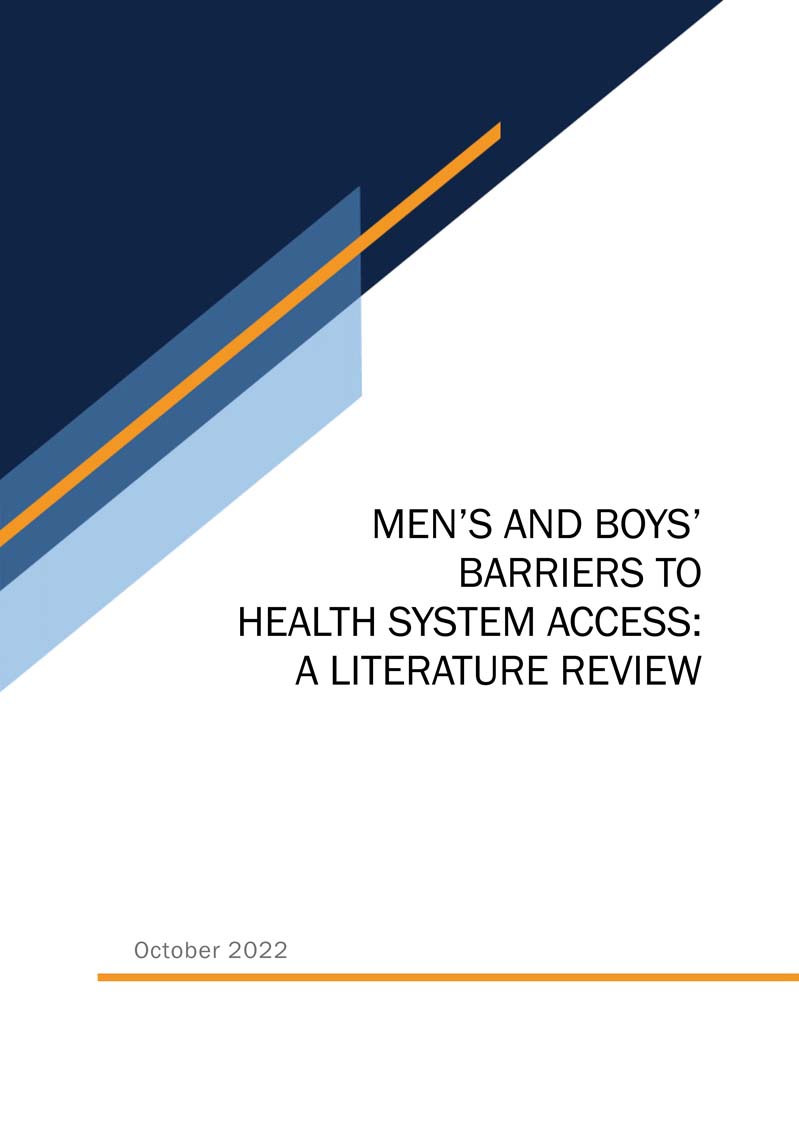 Men's and boys' barriers to health system access: a literature review
