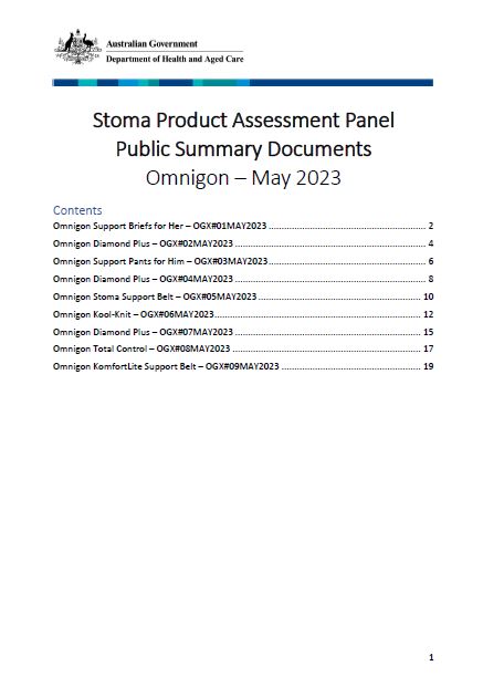 Omnigon Public Summary Document Collection - May 2023