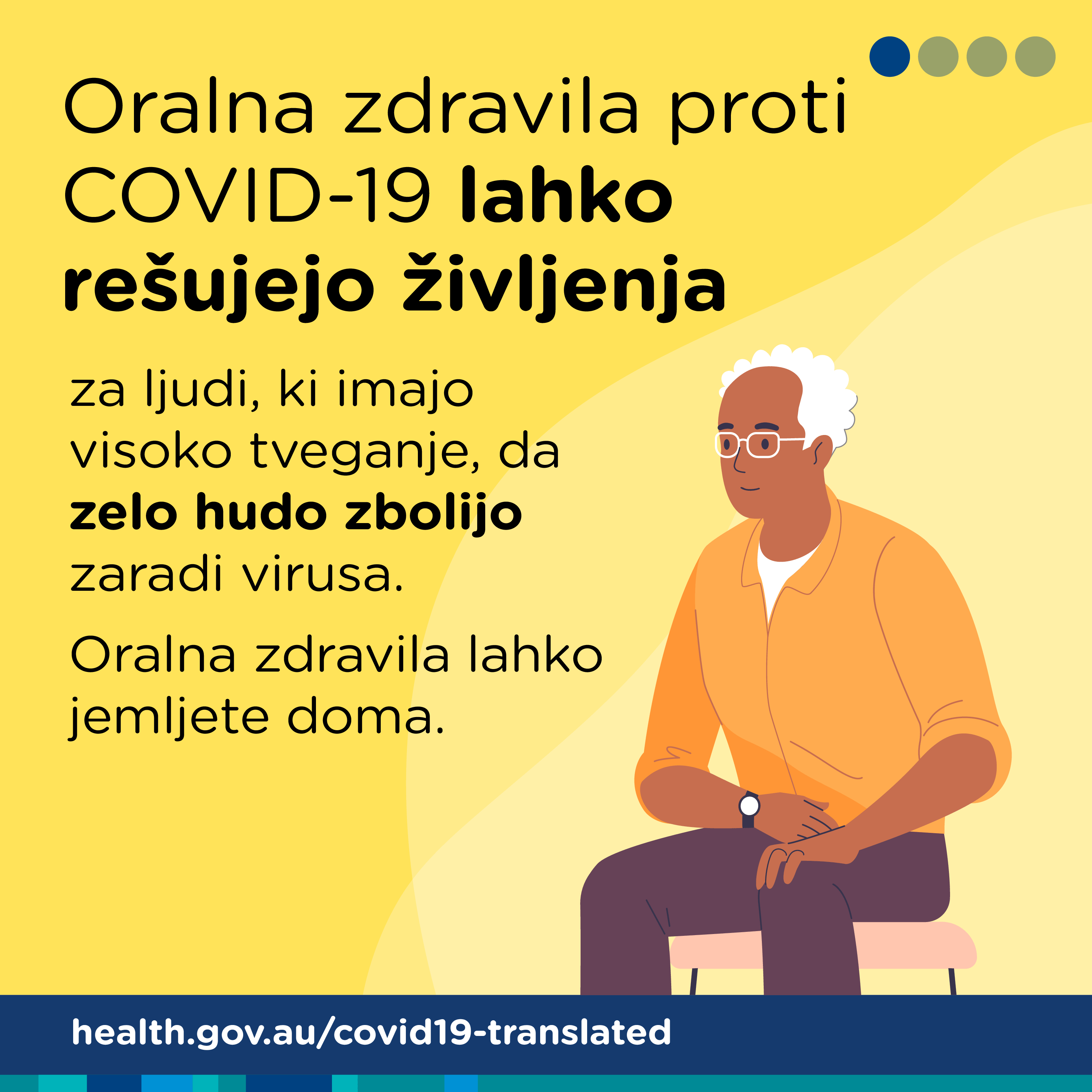 Peroralna protivirusna zdravila za COVID-19 lahko rešijo življenja