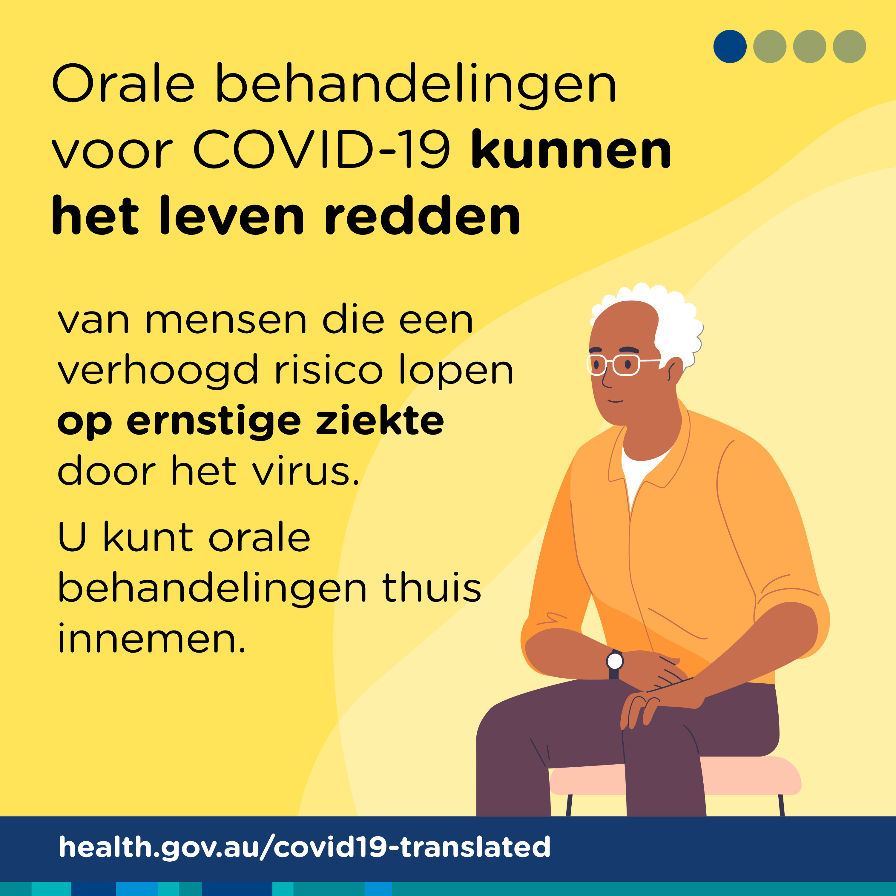 Antivirale orale behandelingen tegen COVID-19 kunnen van levensbelang zijn