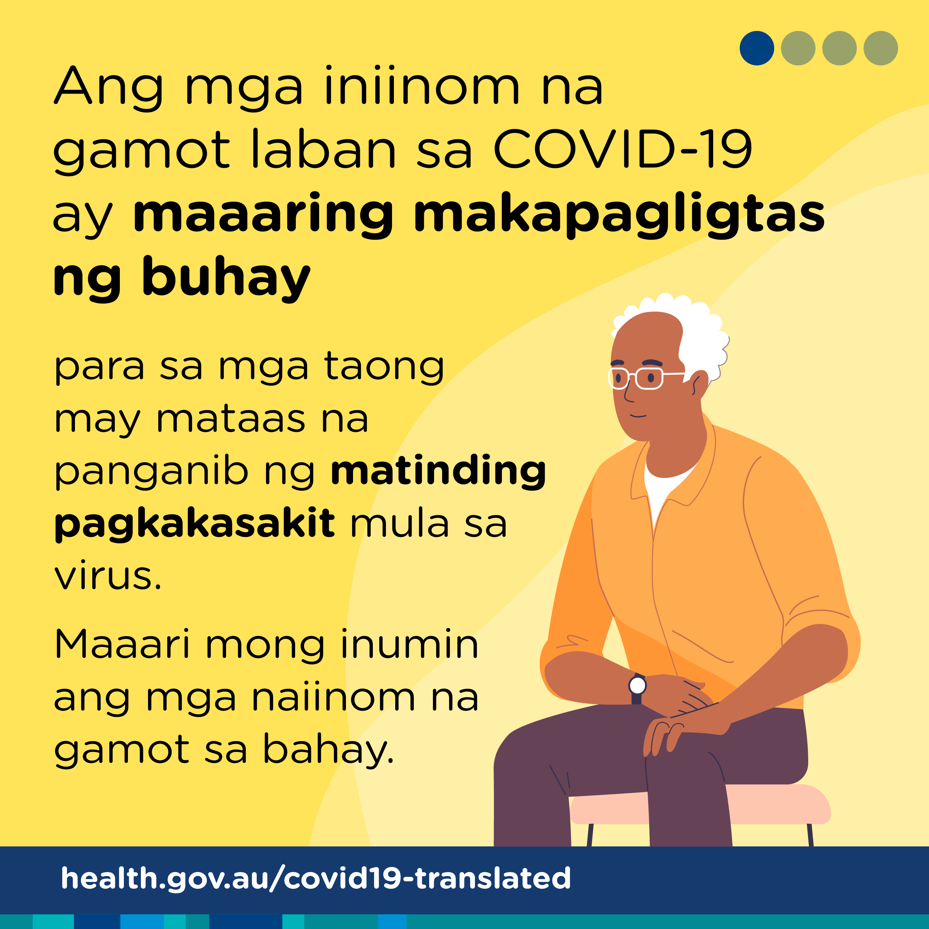 Ang mga iniinom na paggamot kontra sa virus ng COVID-19 ay makakasagip ng buhay