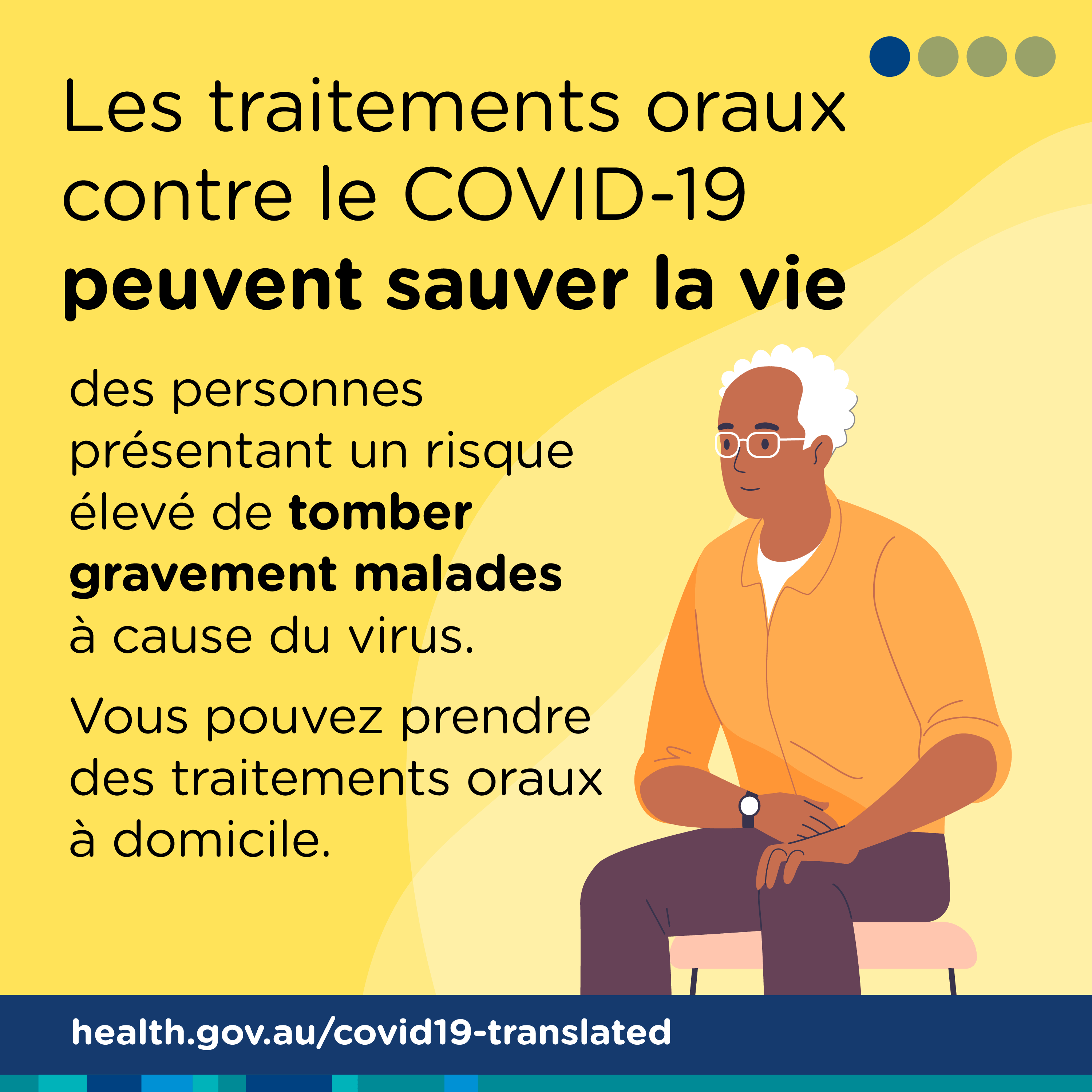 Les traitements antiviraux oraux contre le COVID-19 peuvent sauver des vies