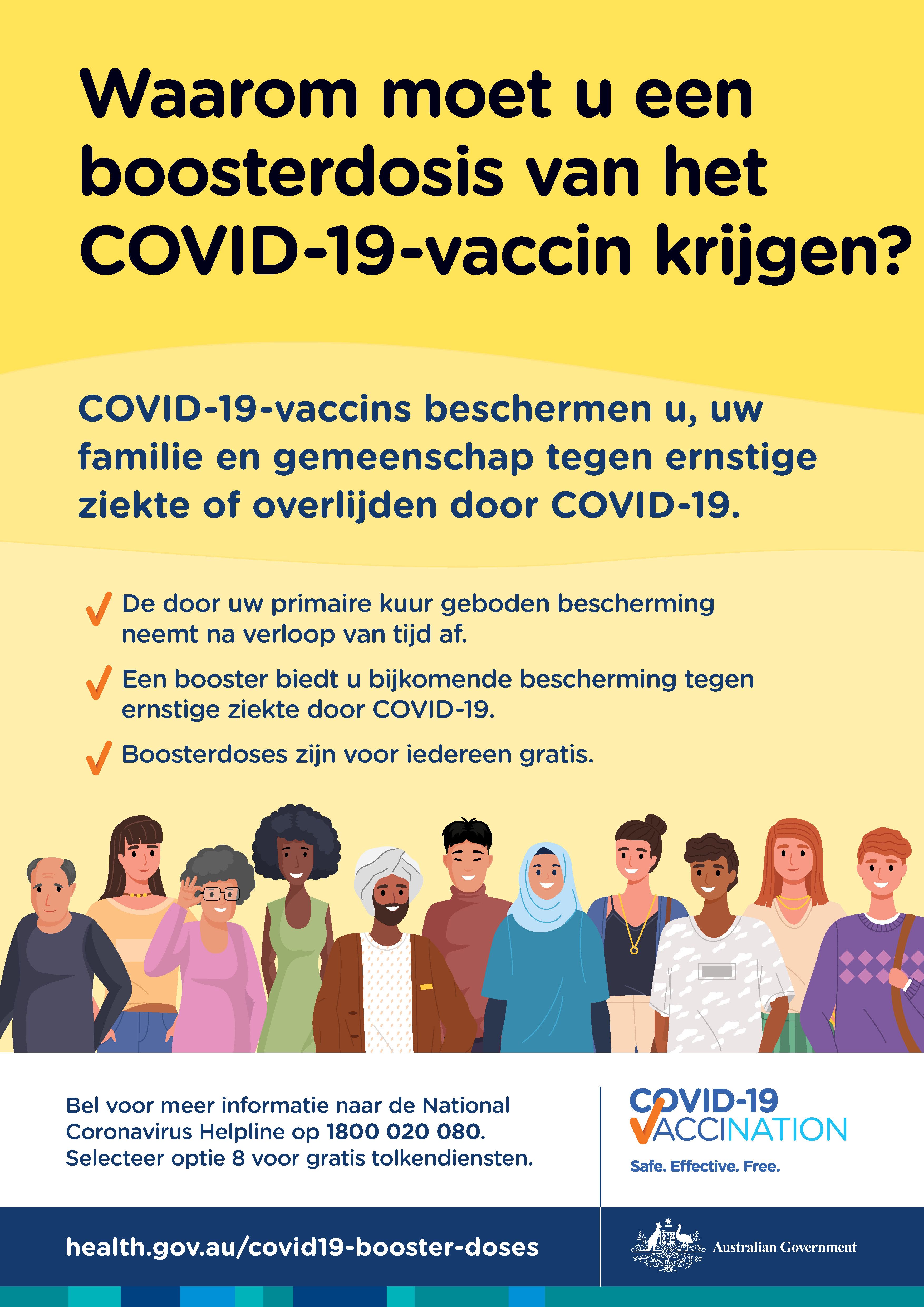 Waarom moet ik een COVID-19-vaccinboosterdosis krijgen?