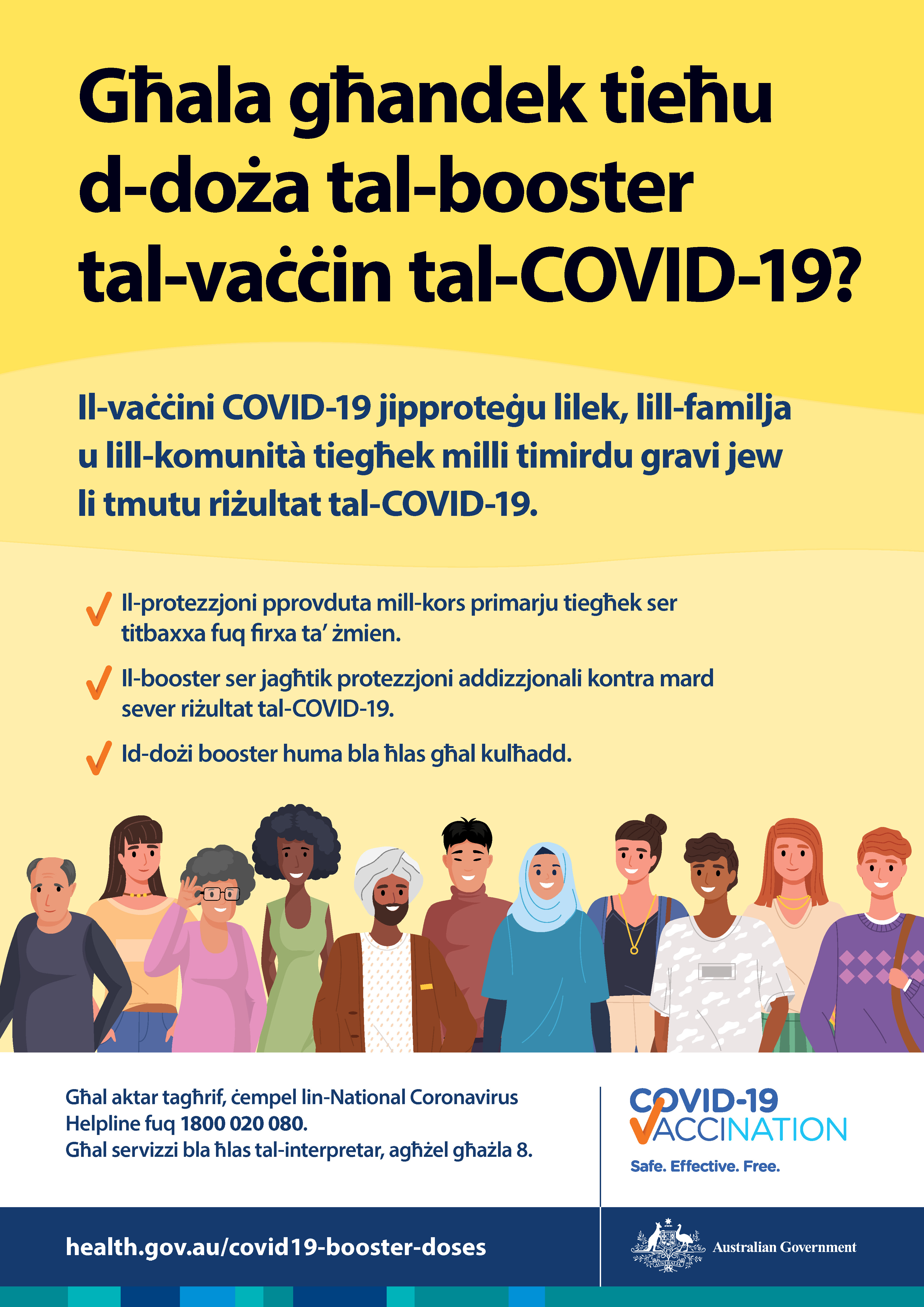 Għala għandi nieħu d-doża booster tal-vaċċin COVID-19?