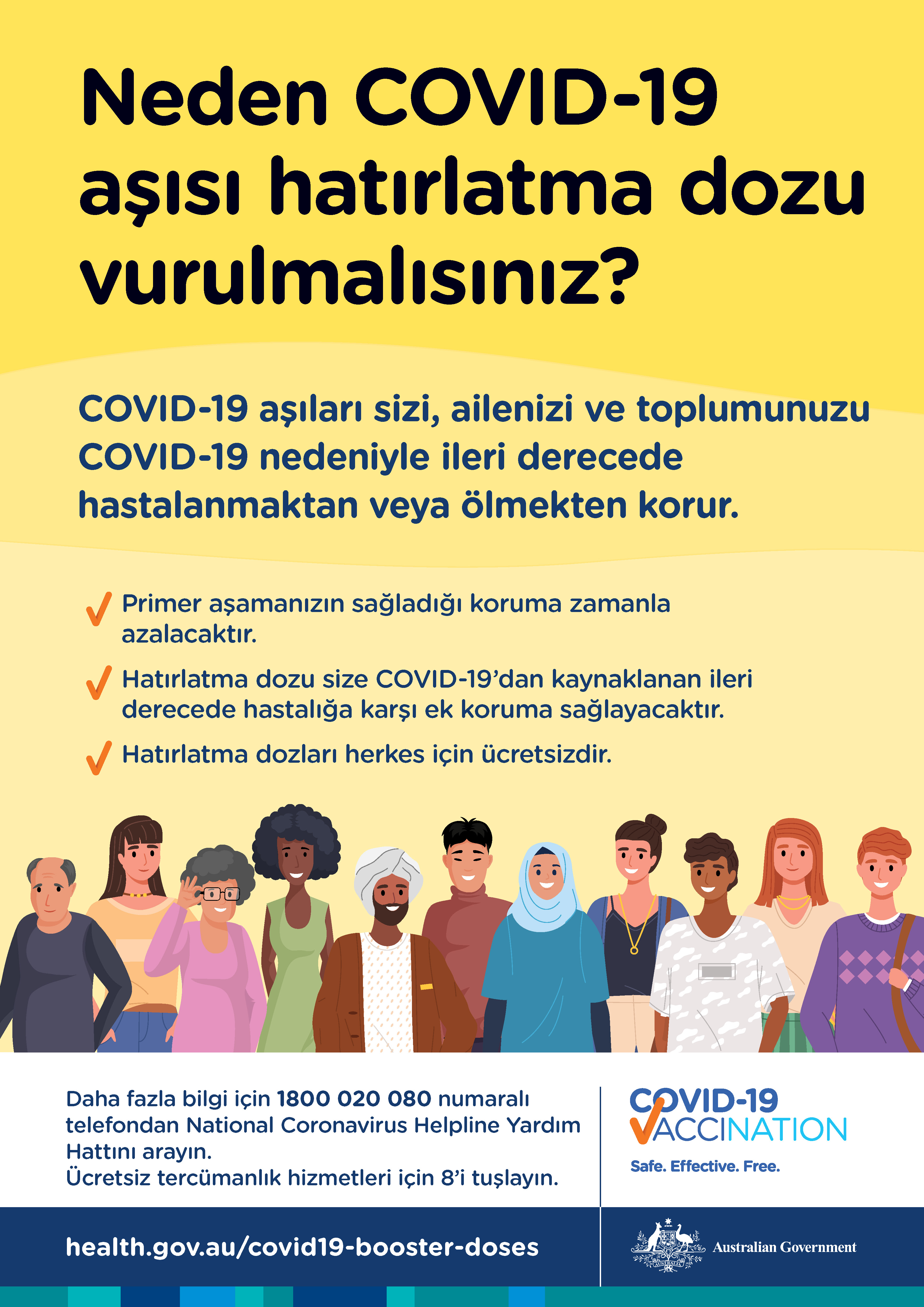 Neden COVID-19 takviye dozu vurulmalıyım?