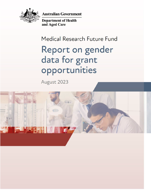 Medical Research Future Fund report on gender data for grant opportunities – August 2023