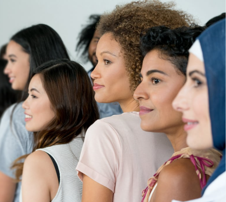 Image of several women