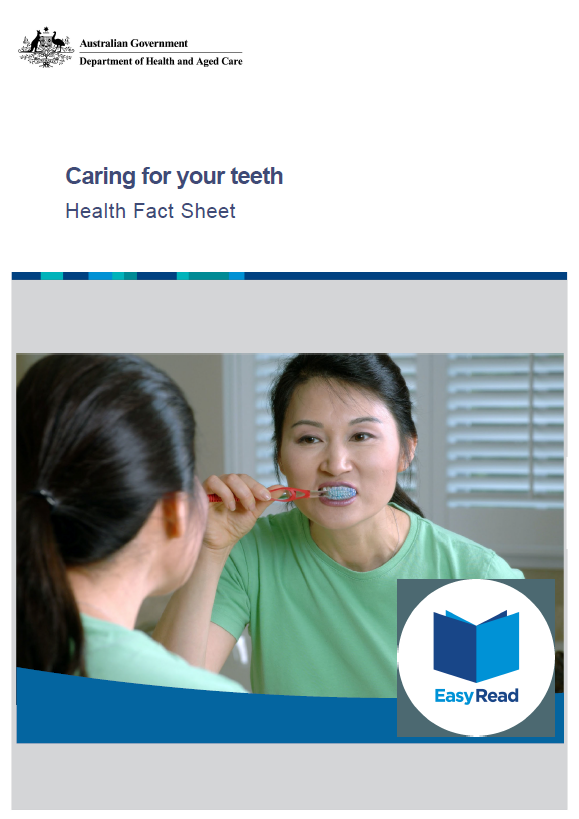Cover image for Caring for your teeth – Easy Read