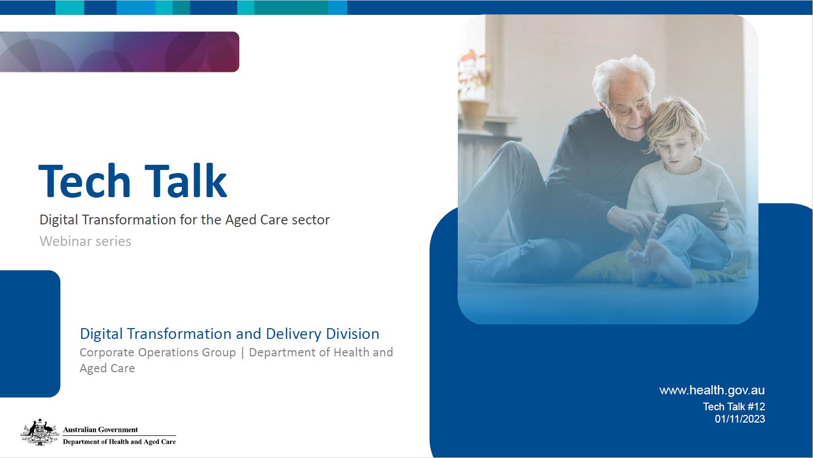 Digital Transformation Tech Talk – Webinar recording – 1 November 2023 ...