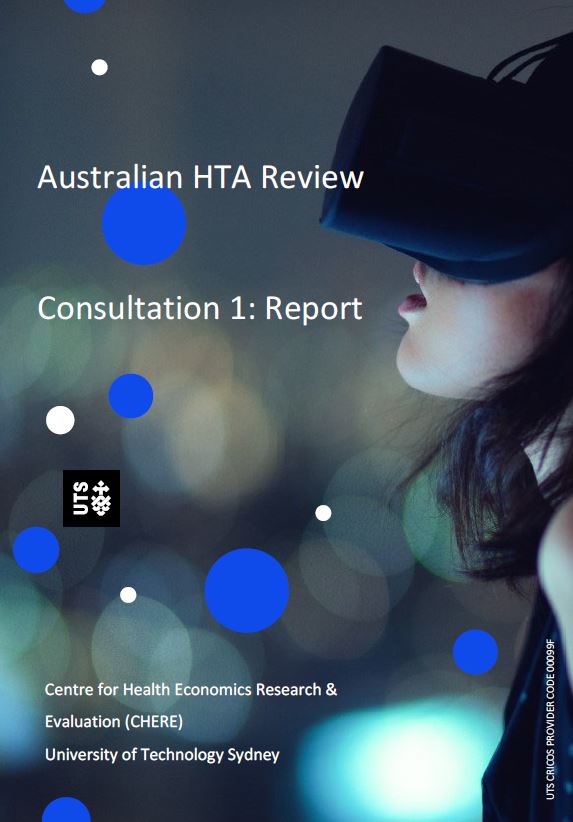 Australian HTA Review - Consultation 1 report