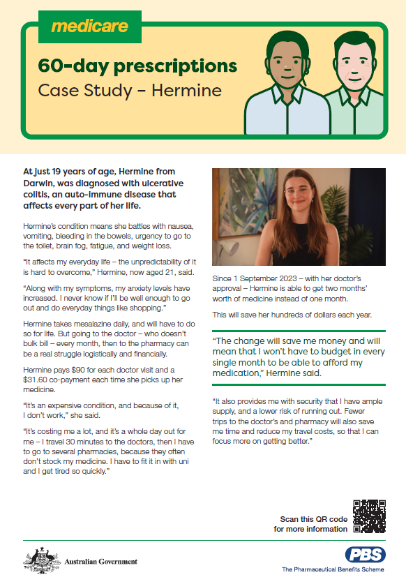 0-day prescriptions – Case study – Hermine