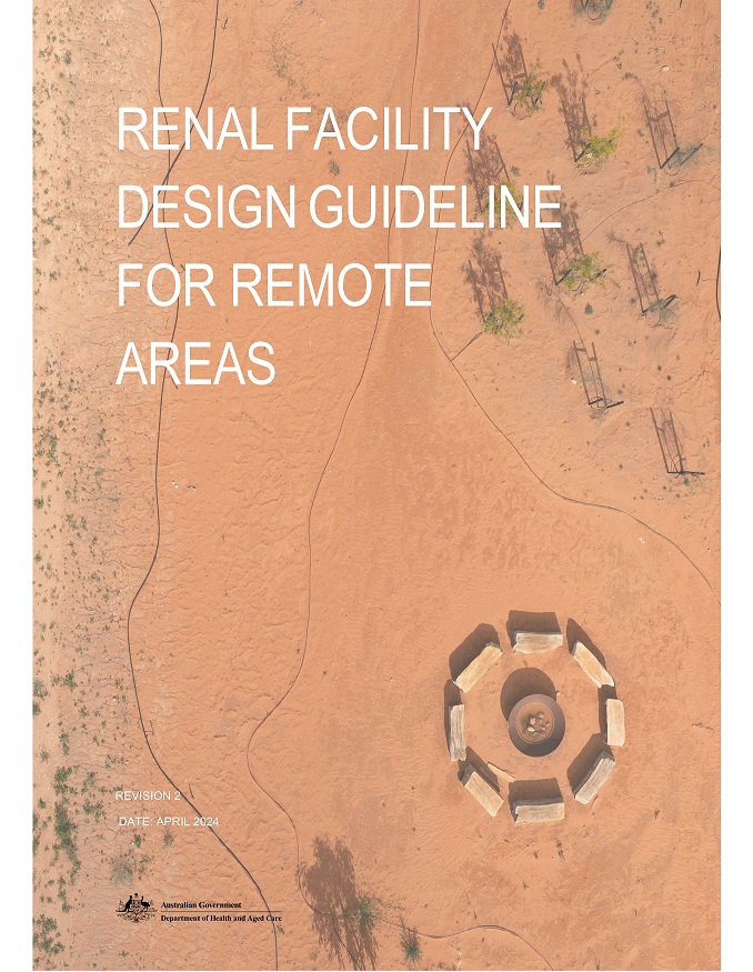 Cover page for the Renal facility design guidelines