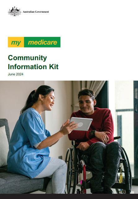 Cover page MyMedicare – Community stakeholder information kit