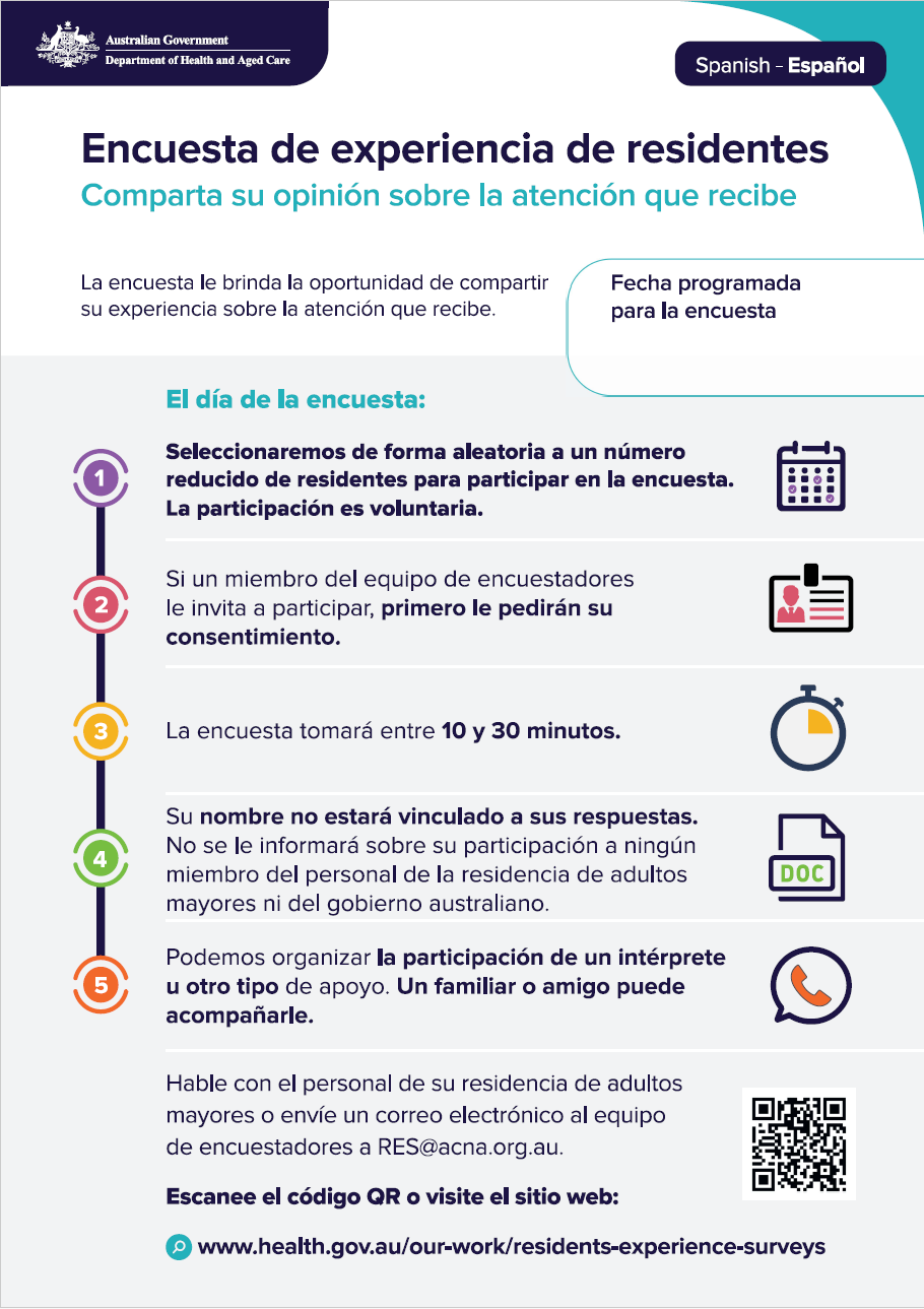 Poster cover image in Spanish