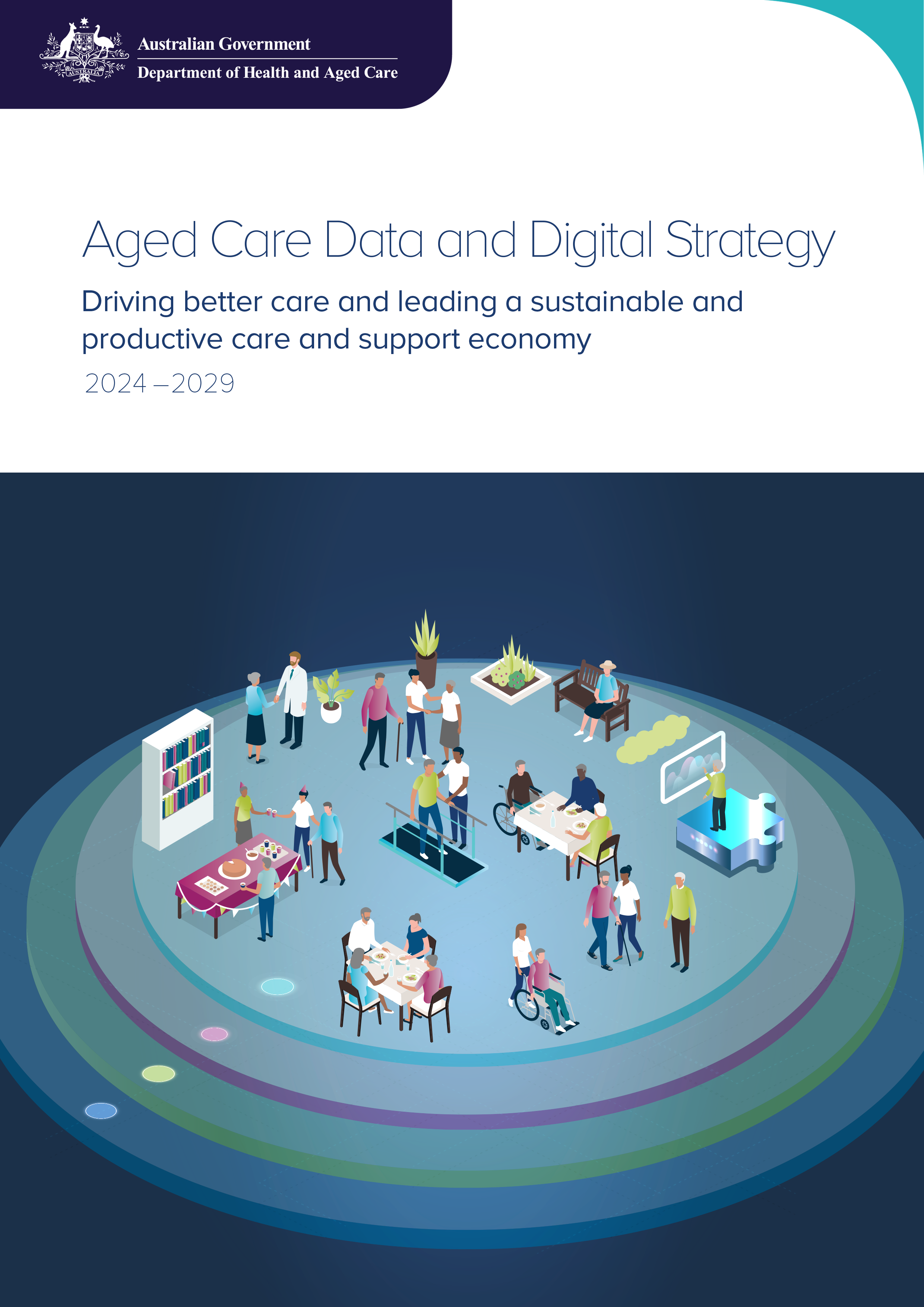 aged care data and digital strategy cover image