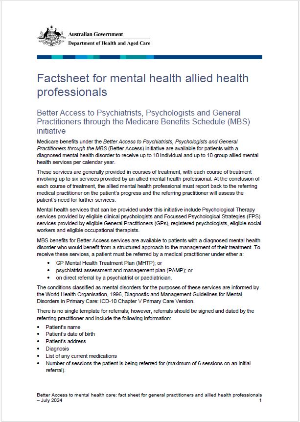 allied health professionals - cover image 