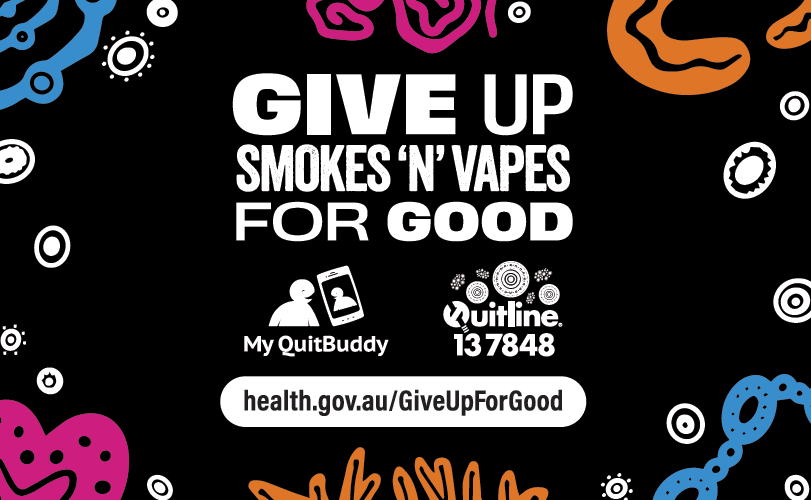Give up for good – First Nations wallet card