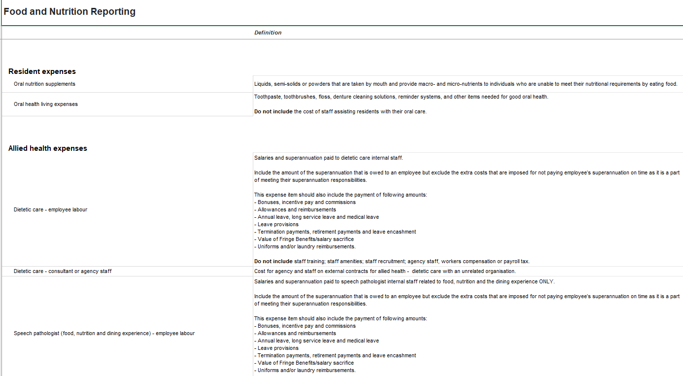 Quarterly Financial Report data definitions – Q2