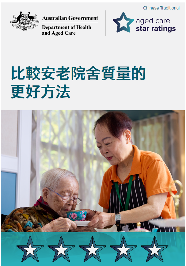 Star Ratings campaign postcard (Traditional Chinese)