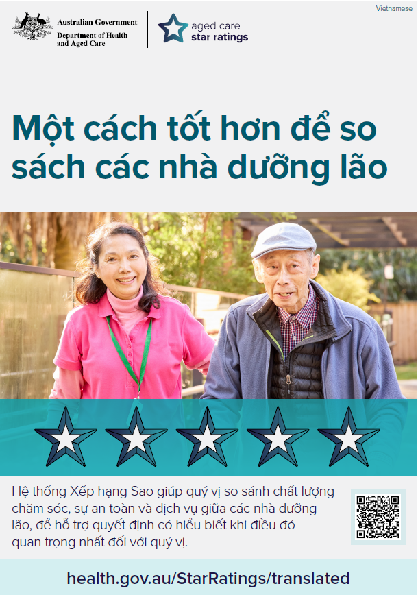 Star Ratings campaign poster (Vietnamese)