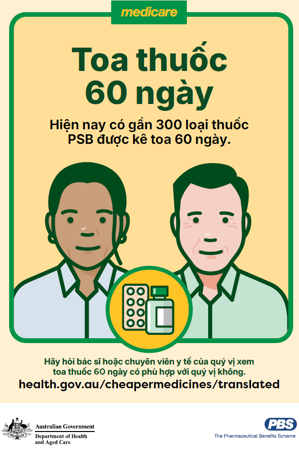 Áp phích toa thuốc 60 ngày 