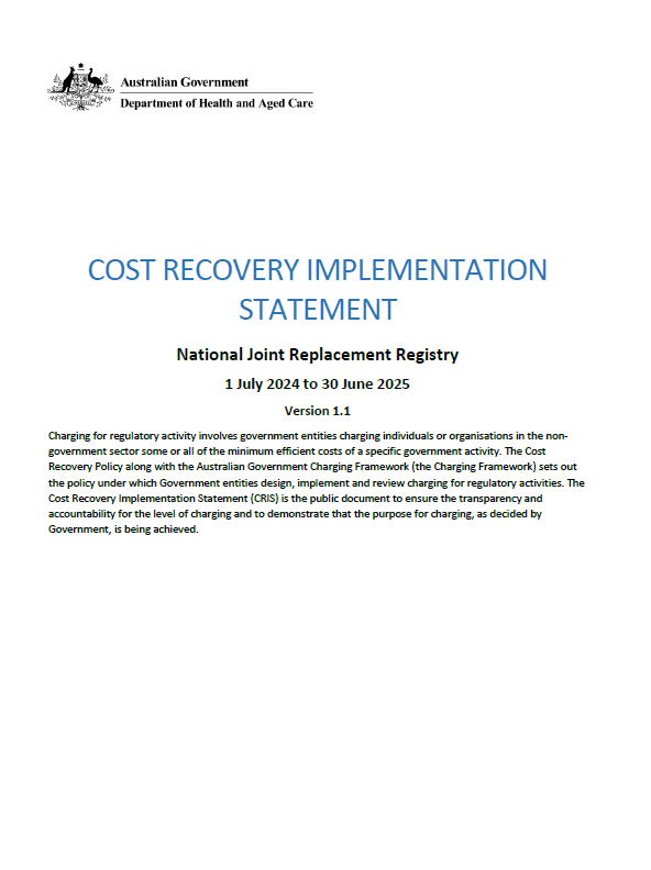 NJRR Cost recovery implementation statement 2024-25