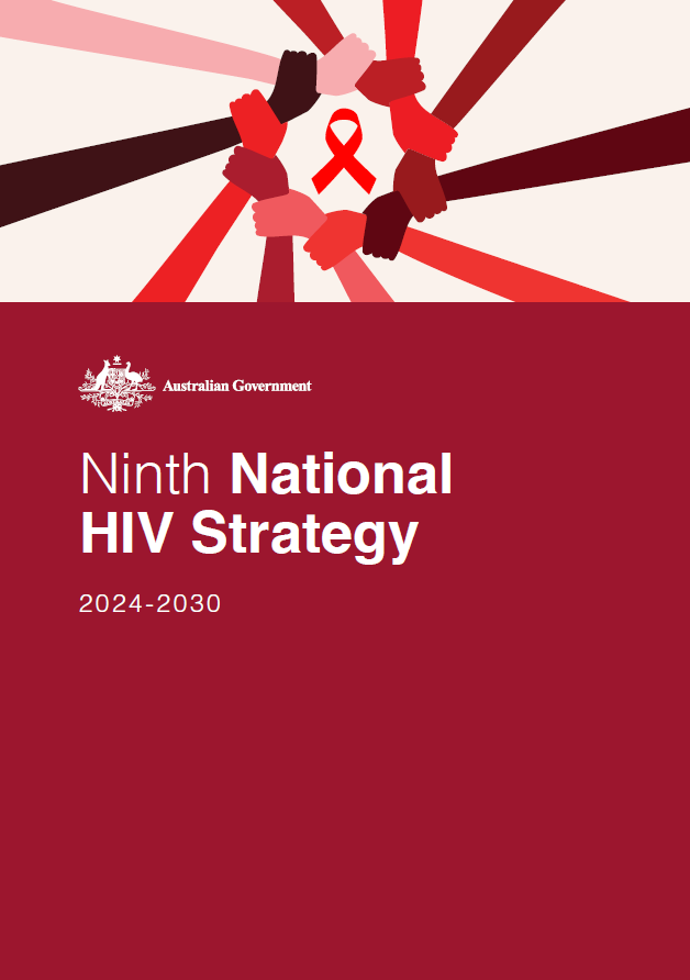 Ninth National HIV Strategy 2024-2030 cover image