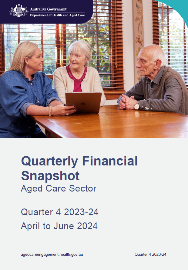 Quarterly financial snapshot of the aged care sector – Quarter 4 2023–24