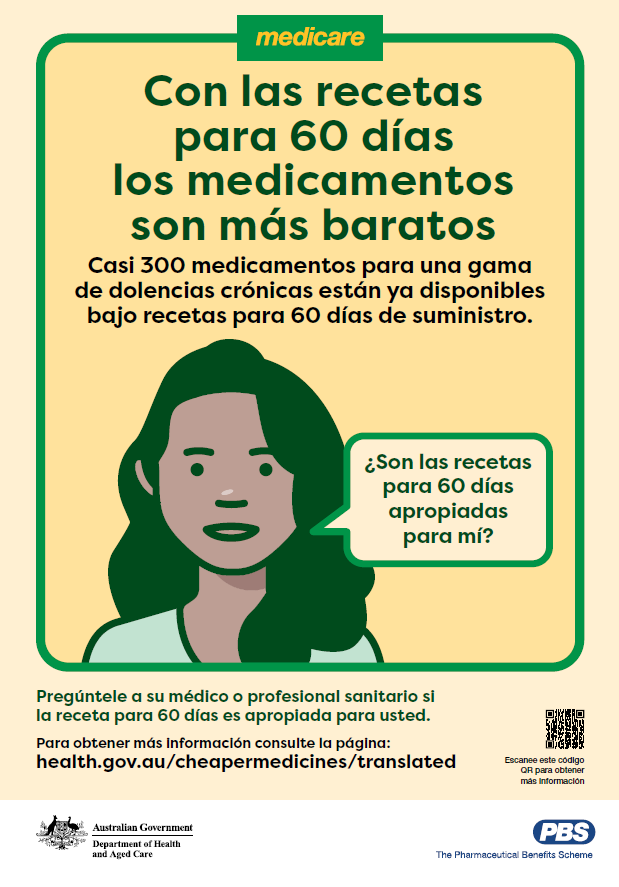 Cover image Spanish A3 poster