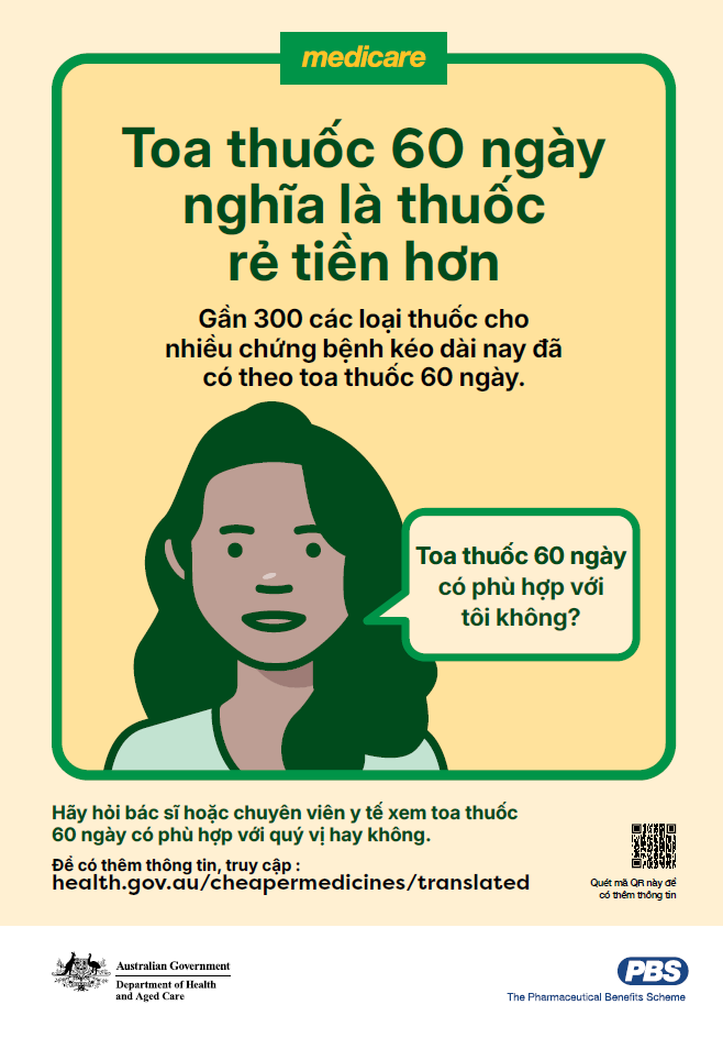 Image of Vietnamese A4 poster