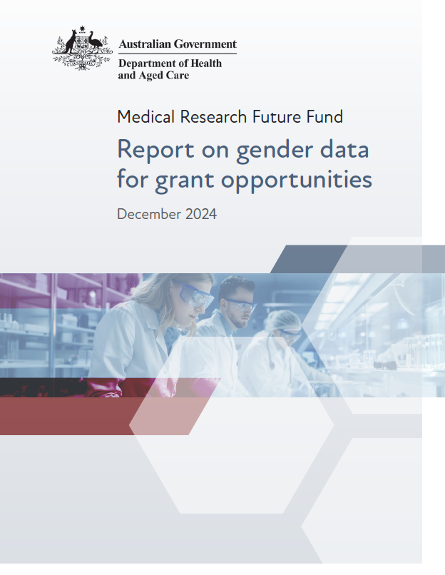 Medical Research Future Fund Report on gender data for grant opportunities – December 2024
