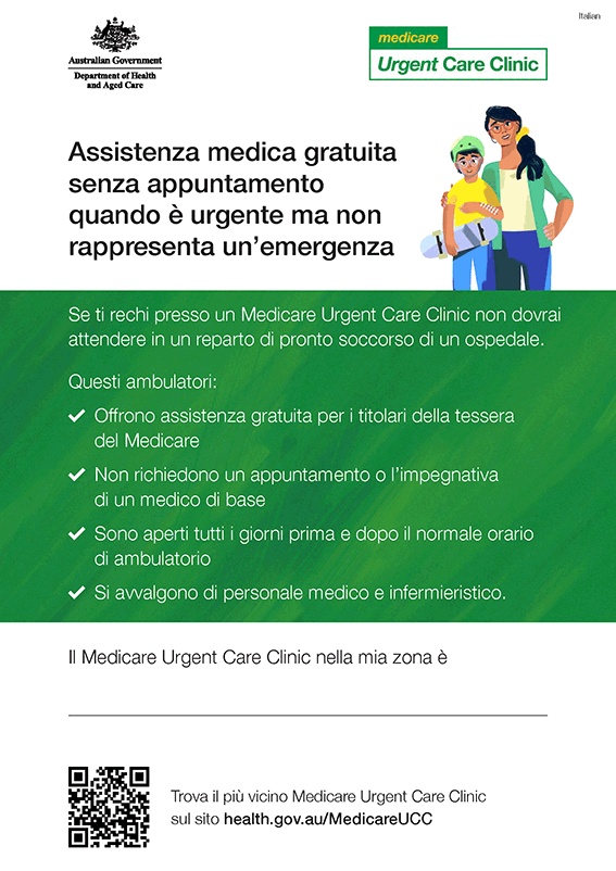 Medicare UCC Poster-Italian