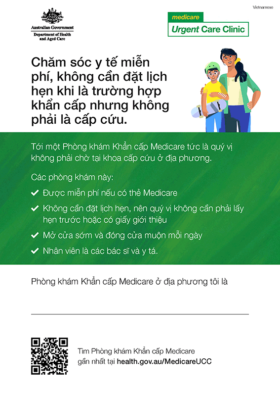Medicare UCC Poster-Vietnamese