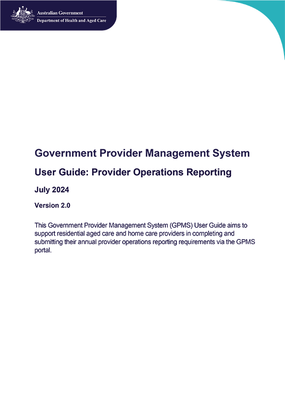 government-provider-management-system-user-guide-provider-operations-reporting