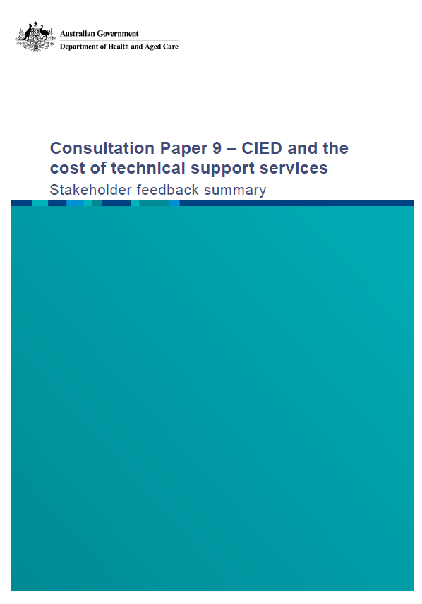 Consultation Paper 9