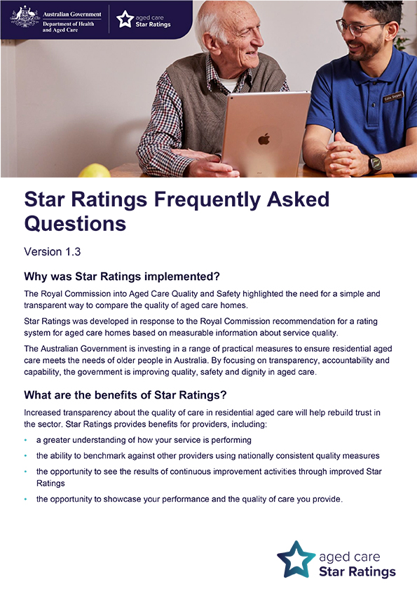 Star ratings 