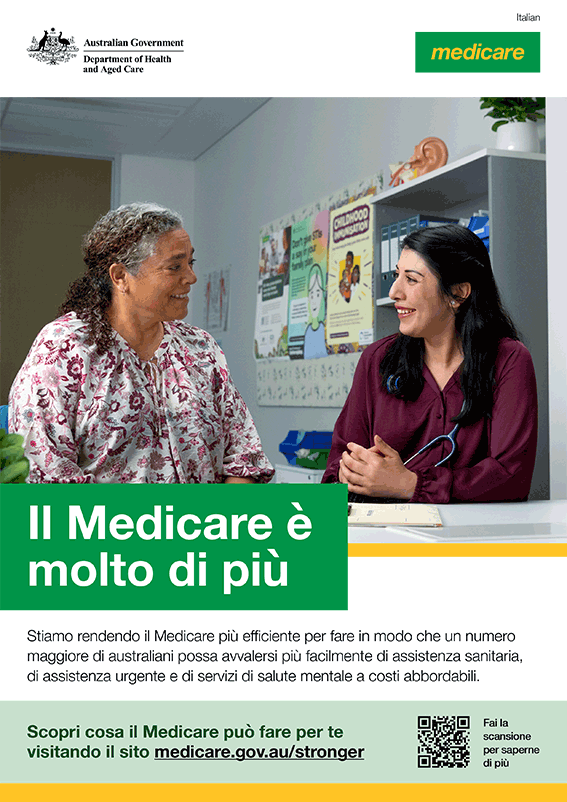 Il Medicare è molto di più – poster