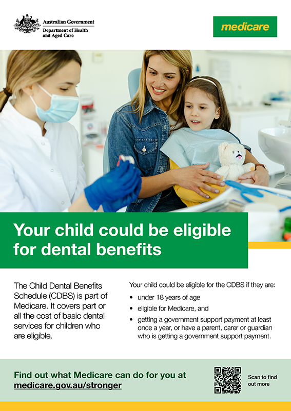 Your child could be eligible for dental benefits