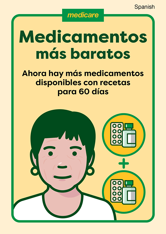 postal sobre las recetas para 60 días